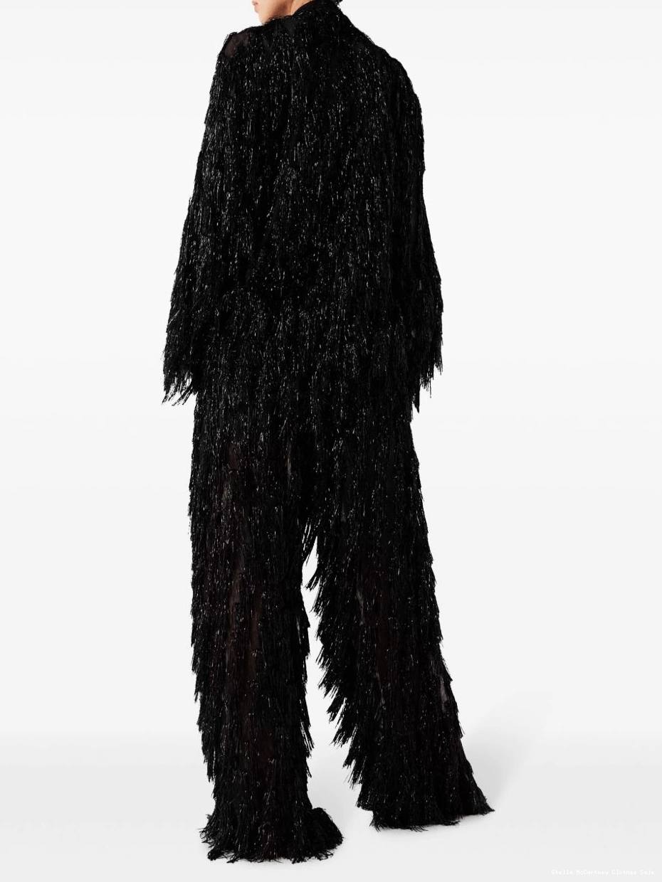 Affordable shirt Women Stella Glitter McCartney Tassel 0807